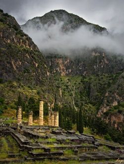 gemsofgreece: Oracle of Delphi, Greece.