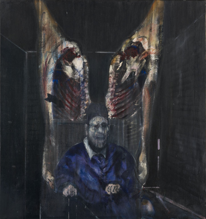 aestheticsandabominations:  Figure with Meat- Francis Bacon, 1954 &ldquo;Figure