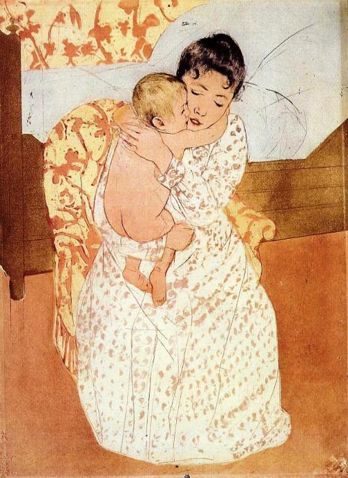 medievalpoc:eastiseverywhere:Mary CassattThe Child’s BathFrance (1893)[x]Mary CassattThe Nude ChildF