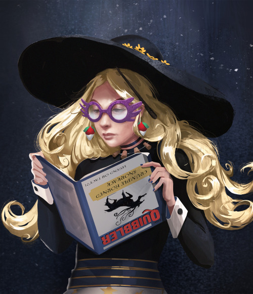 industrialdistopia: Luna Lovegood for the Character Design Challenge I had some save states so I thr