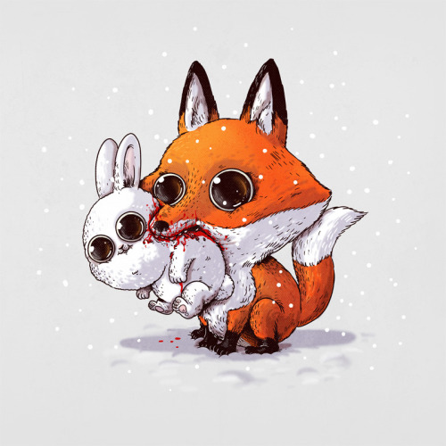 Adorable PredatorsIllustrations by ©Alex Solis