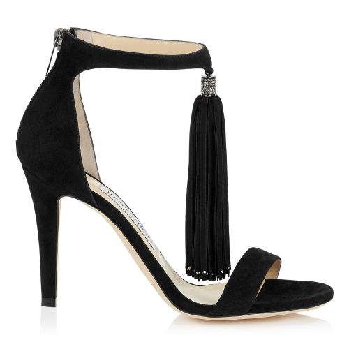 fringe heels are beautiful and bring attention to your feet, in varied colors, he makes it look bold