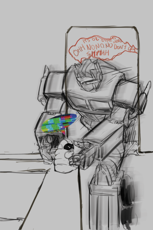 tfadi: after this he wouldn’t let Optimus let him go for the rest of the day  @towardspeace As you s