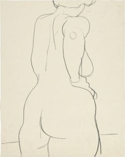 Vjeranski:  Untitled (Female Nude) Richard Diebenkorn 