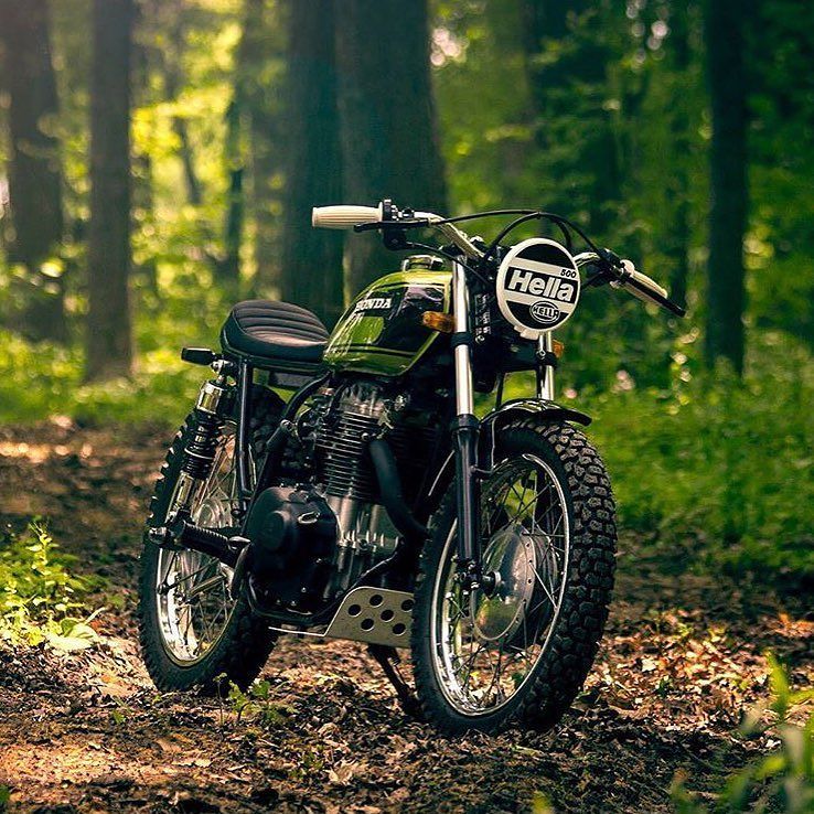 Bikebound Tasteful Revisioning Honda Cl360 Scrambler By