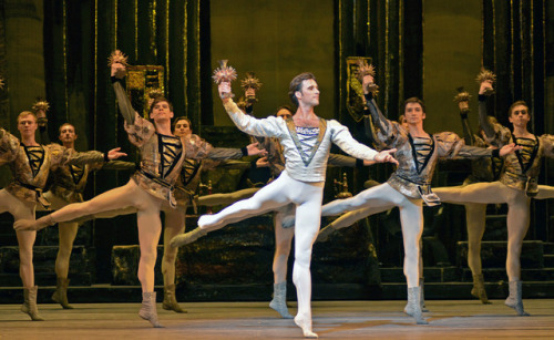 Prince Siegfried & Friends in Swan Lake performed by the Bolshoi Ballet at the Royal Opera House