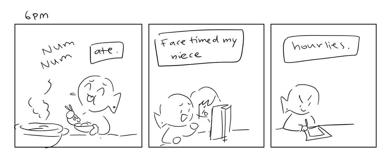 Part 2/2 of my hourlies! 