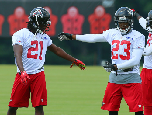 Desmond Trufant (21) and Robert Alford (23) (2013).