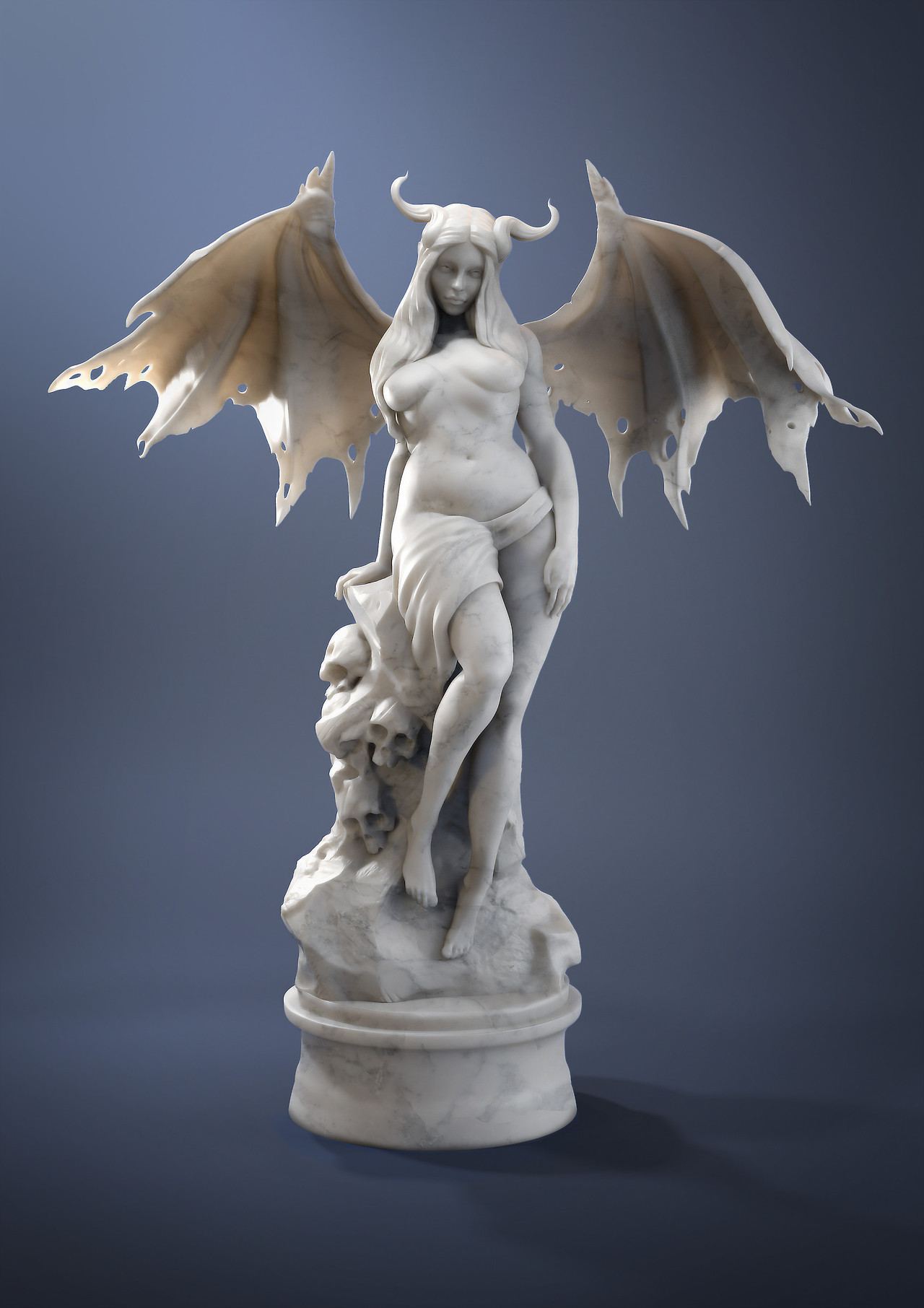 ravenkult: Succubus by Holly Woolford https://www.artstation.com/artwork/1krzG