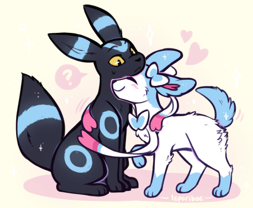 leporibae: just a sugary sweet warm-up doodle from a while back~  I just went back in and added a few more details cause I thought it was so cute  ;__;  I looooove friendships/relationships where one is all ~broody~ and the other is upbeat and bubbly