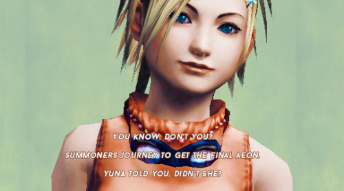lynnerdont:Video game fangirl challenge:[7/7] Female characters  —&gt; Rikku 