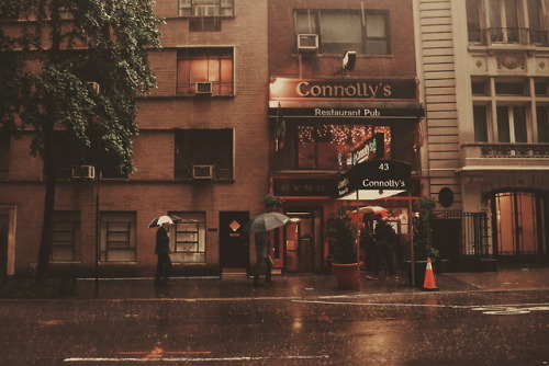 deleosdella - New York in the rain