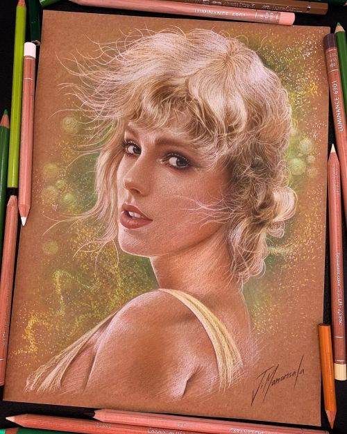 tswiftartcollective: This gorgeous piece is by Jose Manansala. DM him on Instagram @captainjoser to 