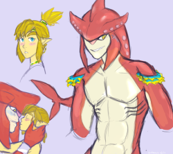 skyfangz:  some warm ups featuring shark boy