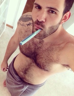 Follow my two hairy men blogs:http://sambrcln.tumblr.comhttp://hairysex.tumblr.com