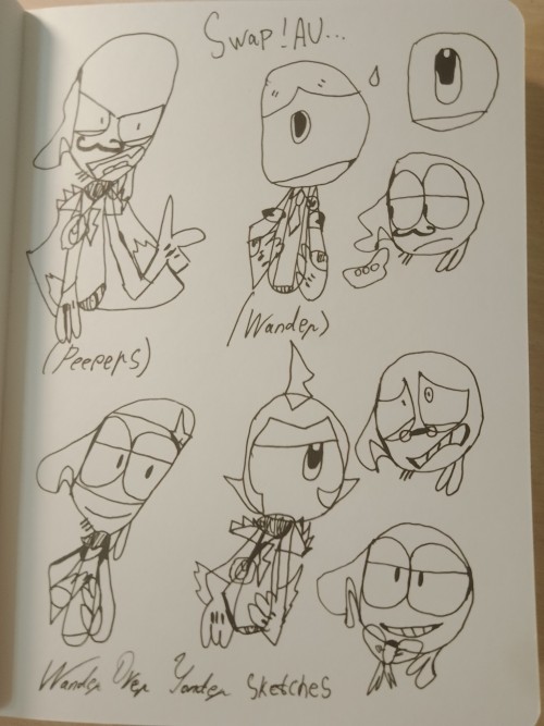 Oh Yes...I Almost Forgot To Publish My Drawings For Wander Over Yonder And Other Cartoons!Don't Miss