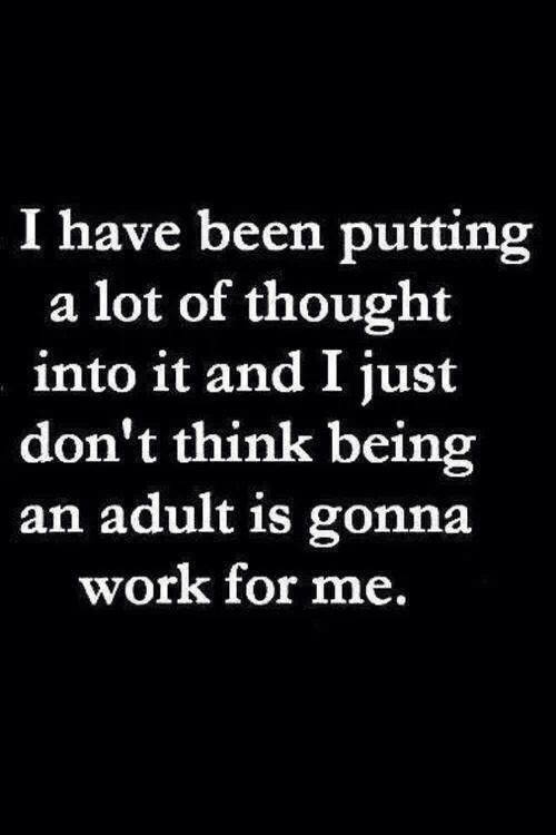 just me.