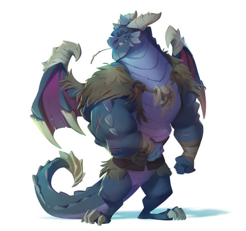 hello yes I worked on Spyro as a concept artist and I am responsible for the design of this beefy bo