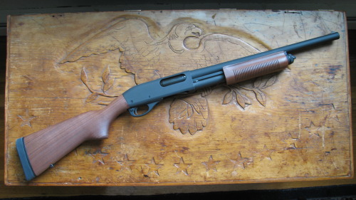 bolt-carrier-assembly: dirty-gunz: Remington 870 Police Magnum, fresh out of the box.  Favorite