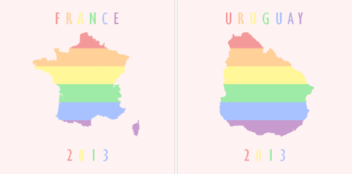 dudes: all 22 countries where nationwide same-sex marriage is legalised. #LoveWinsupdate 30.6.2017: 