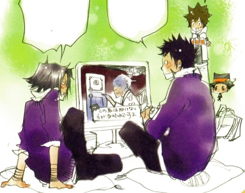 ephonajizabel:  Katekyo Hitman Reborn + Video games 1/2