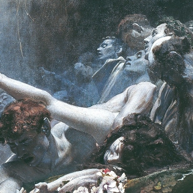 momomida:  Hermes, conductor of souls into the afterlife Art: The Souls of Acheron