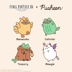 pusheen: Tag yourself and get ready for FFXIV Shadowbringers - out now! 🎮