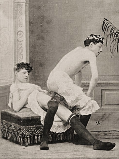 Cross dressers have been around a lot longer than people really imagine!
