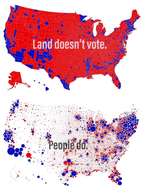quinintheclouds:sunagirl:aunti-christ-ine:Abolish  the  Electoral  College  LOOK AT FUCKING TEXAS. I