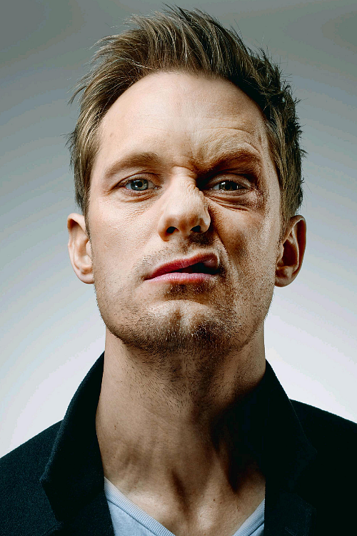 Alexander Skarsgard photographed by Denis Rouvre for The Observer (February, 2018).