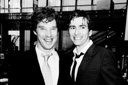 iam-j-o-h-nlocked:  Benedict Cumberbatch &amp; David Tennant 