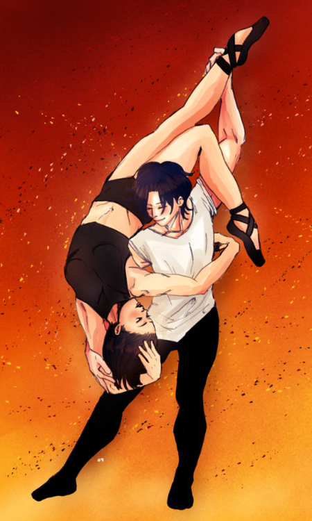 nanadrawsrobins: Fav Batfam siblings + Ballet Reference Pic: Natalia Osipova and Sergei Polunin &ldq