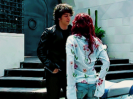 REBELDE (2004-2006) Christopher Uckermann As 'Diego Bustamante' And Dulce María As 'Roberta Pardo'