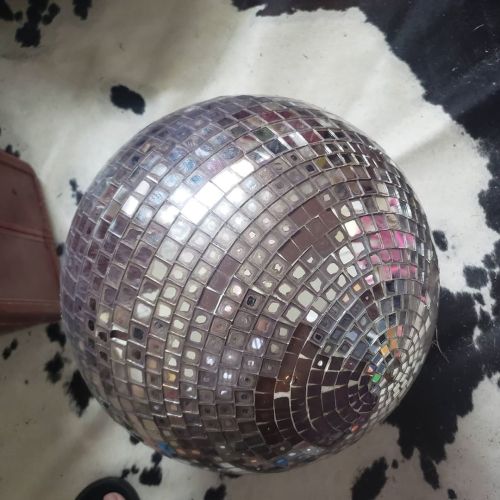 Hate to part with this but let me know if anyone is looking for a #vintage #discoball ? Has all the 