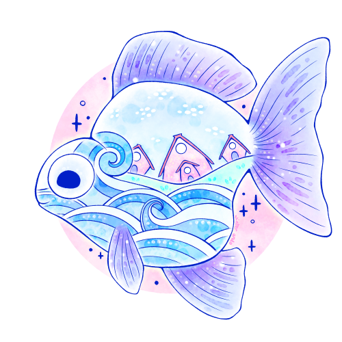 Seaside Village Goldfish~Reblogs Appreciated~Shop | Instagram | Tip Jar