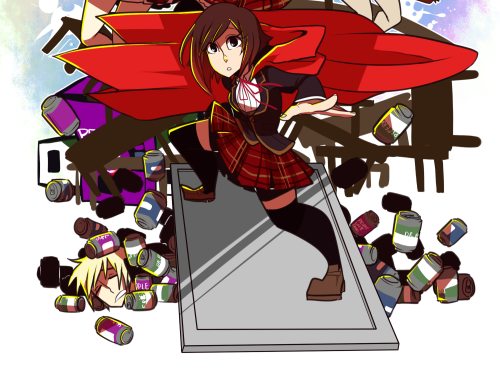 chiicharron: someone notice all the cans i did omfg i finished this thing i separated cause i thoug