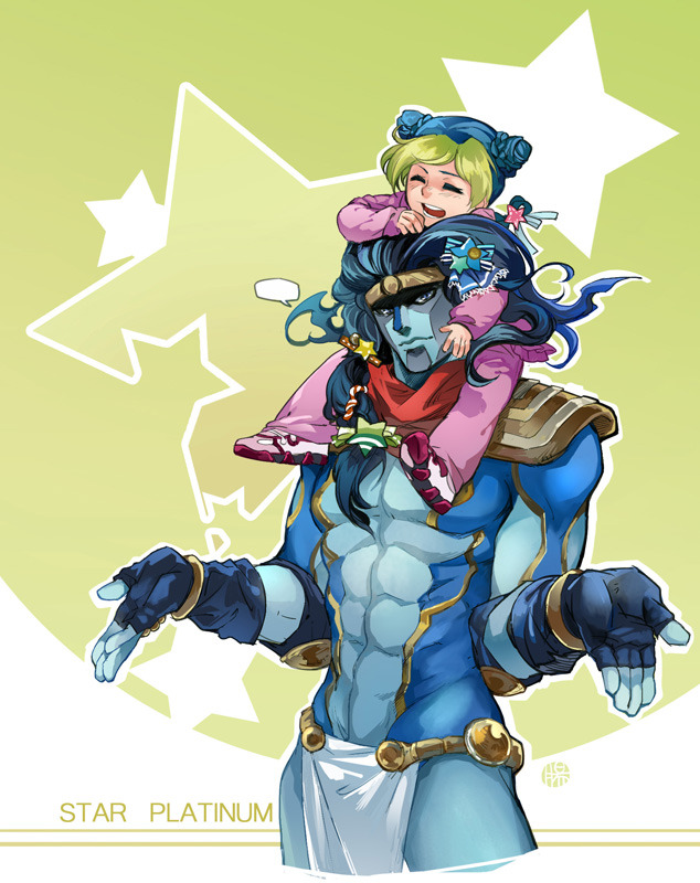 JOLYNE GETS STAR PLATINUM 