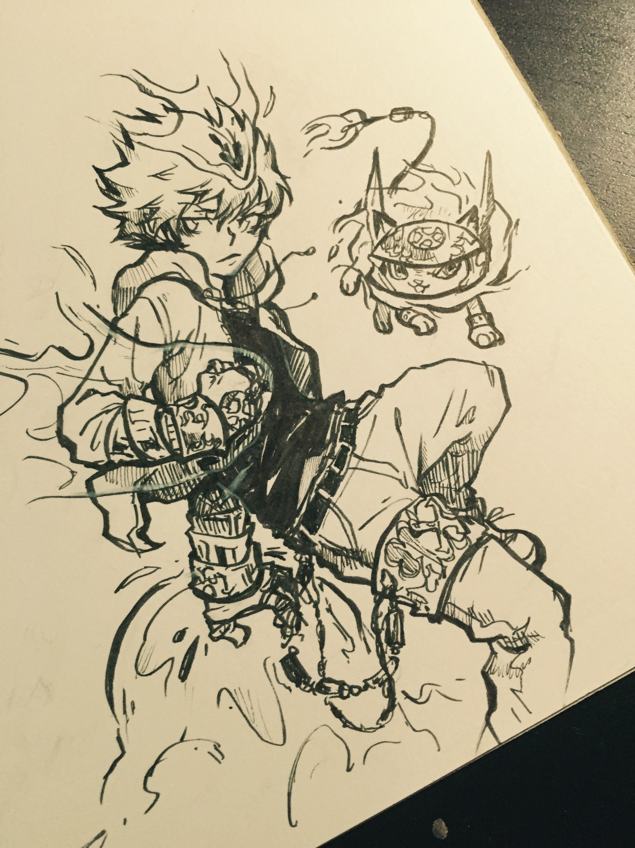 meltesh28:  my sketchbook is like 90% tsuna by now?? [sweats]here’s a bunch of