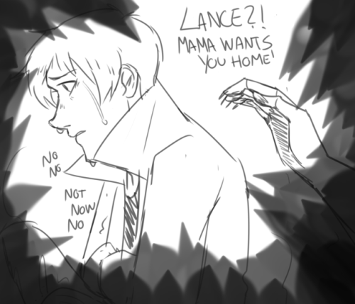 yaxxm:looks like what lance shot wasn’t an animal after all,,, 1/?