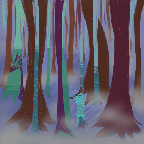 Out In The Divots, In The Northeast Of The Forest, The Layers Of Reality Can Sometimes Drift Together,