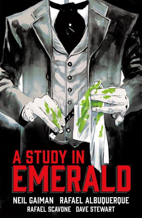 Dark Horse is thrilled to reveal the next installment in the Gaiman Library with A Study in Emerald!