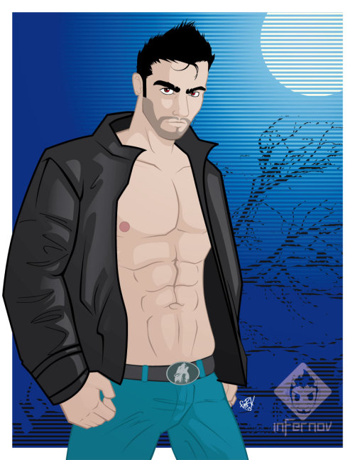 devildoll:  theinfernov:  Illustration of Tyler HoechlinYou can check my fb page on:www.face