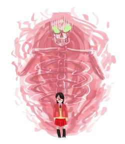 baasama:  yay sarada’s pink susanoo! it’s adorable and terrifying at the same time. no one should have this much power.