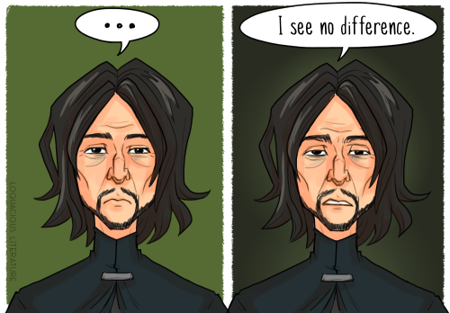 Snape Comic Part 2/2! ✨ (Part 1 Here!)In case you’re wondering, yes, I gave Snape a musta