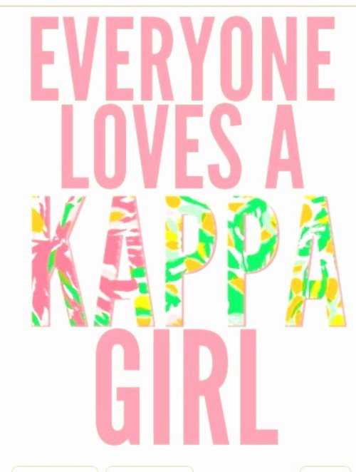 everyone loves a kappa girl
