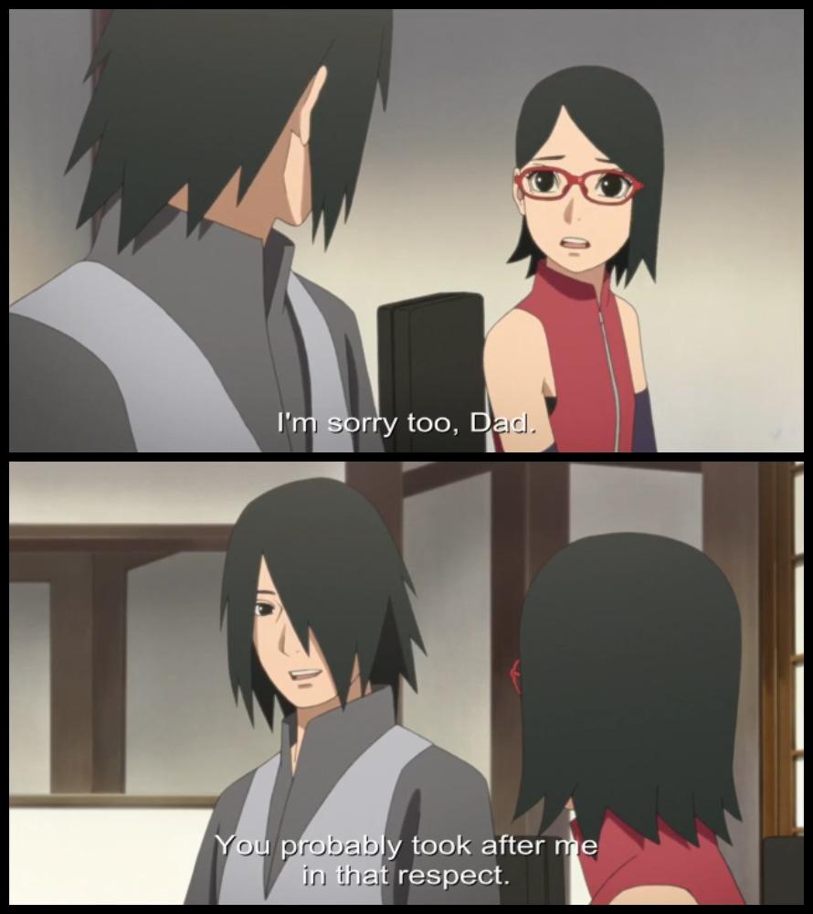 The Hidden Geekiness of Madara Uchiha. — I don't read the manga but I have  seen some Sarada