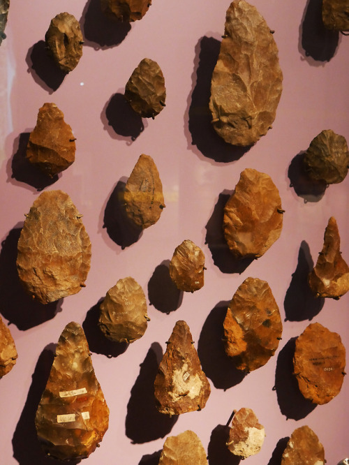 Prehistoric Stone Tools, Royal Albert Museum and Gallery, Exeter, 29.12.17.