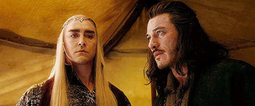 rafikecoyote:#mb: Thranduil & Bard