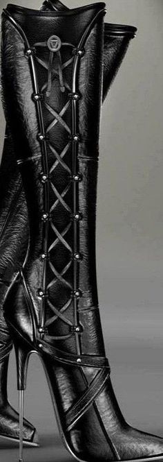womenshoesdaily:Black |