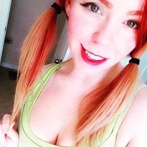 Pigtails are life. Come get sweaty with me. ____ #pigtails #redheads #redhairdontcare #cute #igdaily